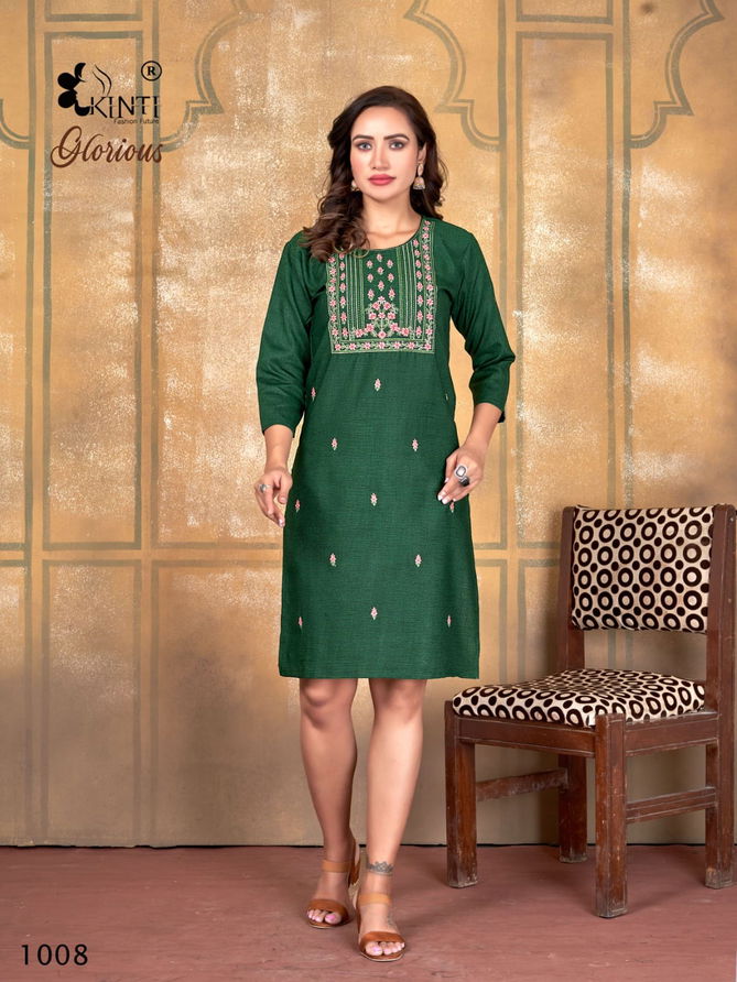 Glorious By Kinti Colors Designer Kurtis Catalog